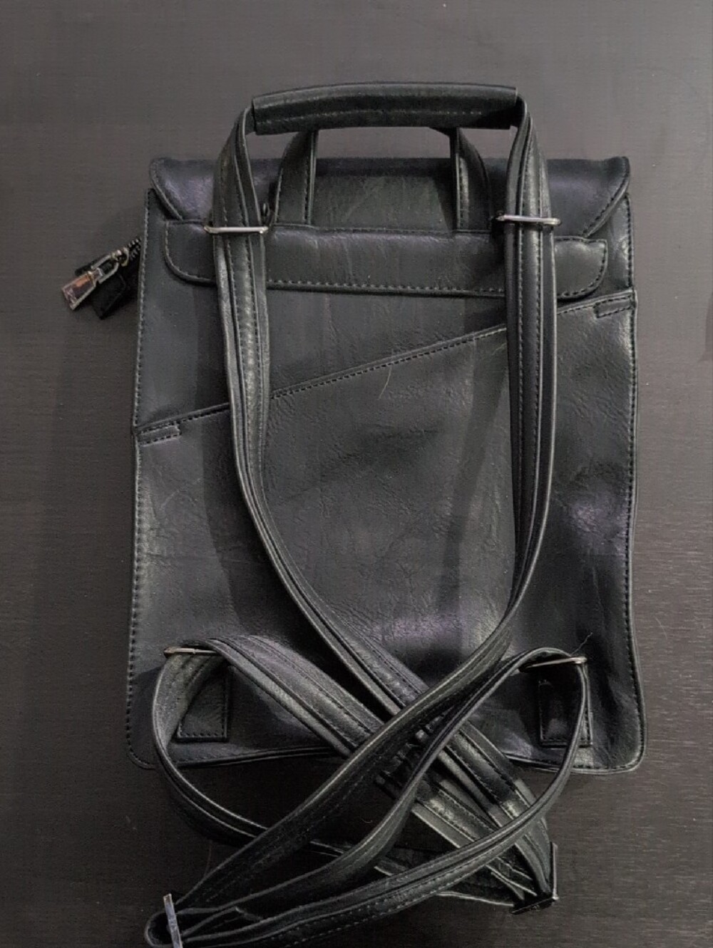 Asymmetrical Convertible Backpack - Picture 4 of 6